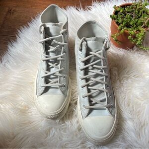 Baby Blue Platform Chuck Taylor Converse